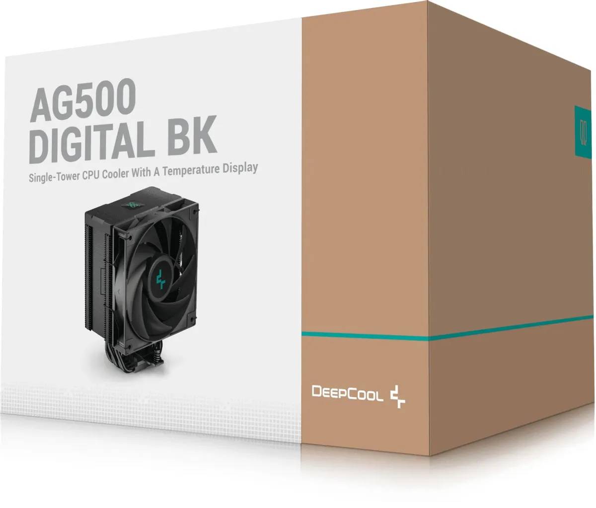 картинка Кулер DEEPCOOL AG500 DIGITAL BK черный (R-AG500-BKNDMN-G-2) от магазина КомпьютерЦентр