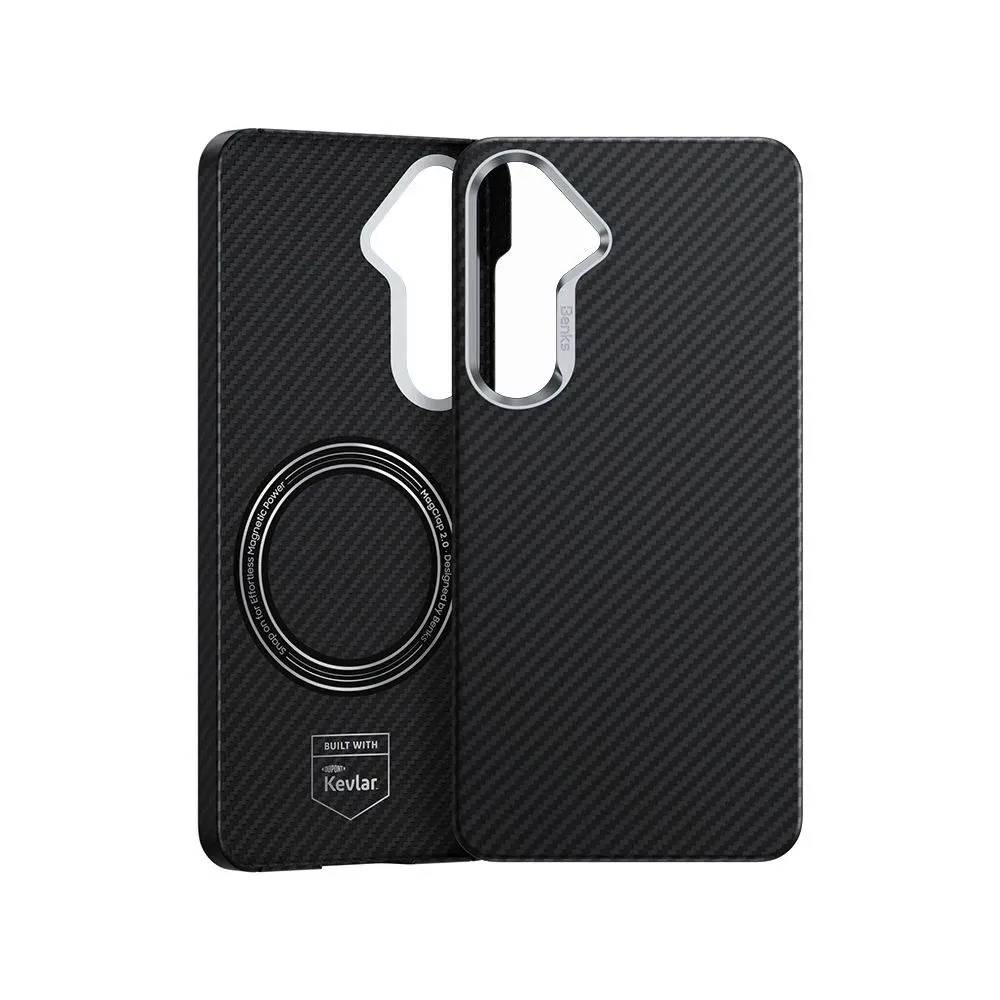 картинка Чехол Benks ArmorAir Case built with Kevlar 600D для Samsung Galaxy S25 Black от магазина КомпьютерЦентр