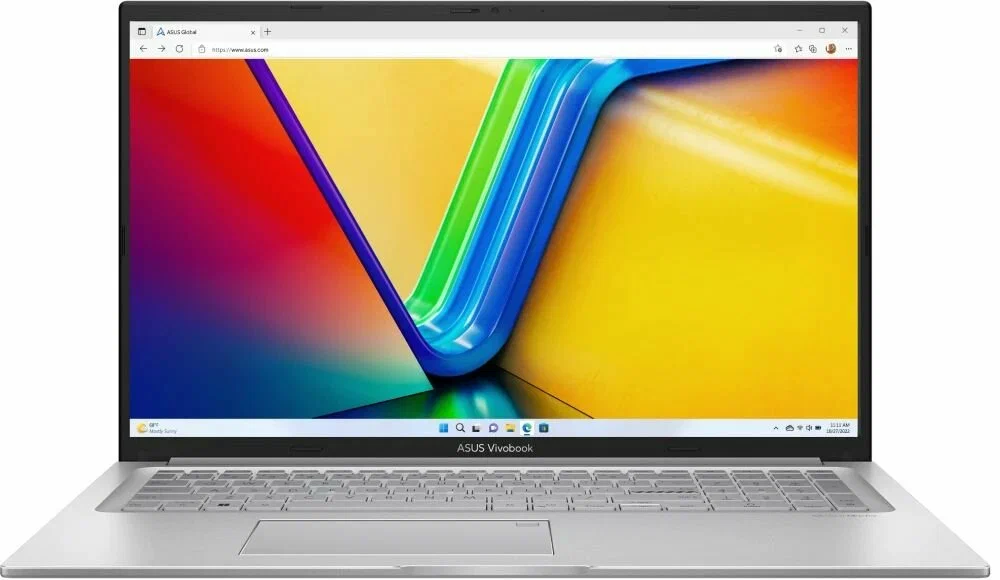 картинка Ноутбук ASUS Vivobook 17 X1704VA-AU1228 17.3'' IPS (1920x1080) /  Intel Core 5 120U/  16Gb/  512Gb SSD/  noDVD/  Intel UHD Graphics/  50Wh/  noOS/  Silver от магазина КомпьютерЦентр