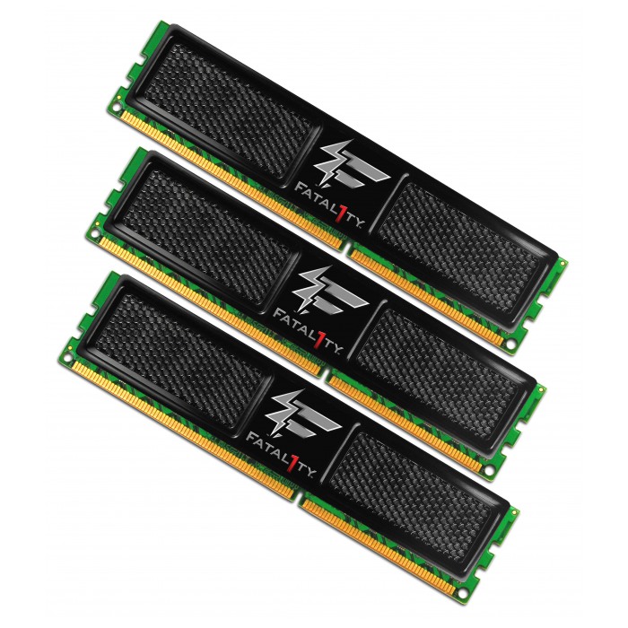 картинка Набор модулей памяти OCZ DIMM DDR3 6Gb (3x2Gb) 1600MHz PC3-12800 (OCZ3F1600LV6GK) от магазина КомпьютерЦентр