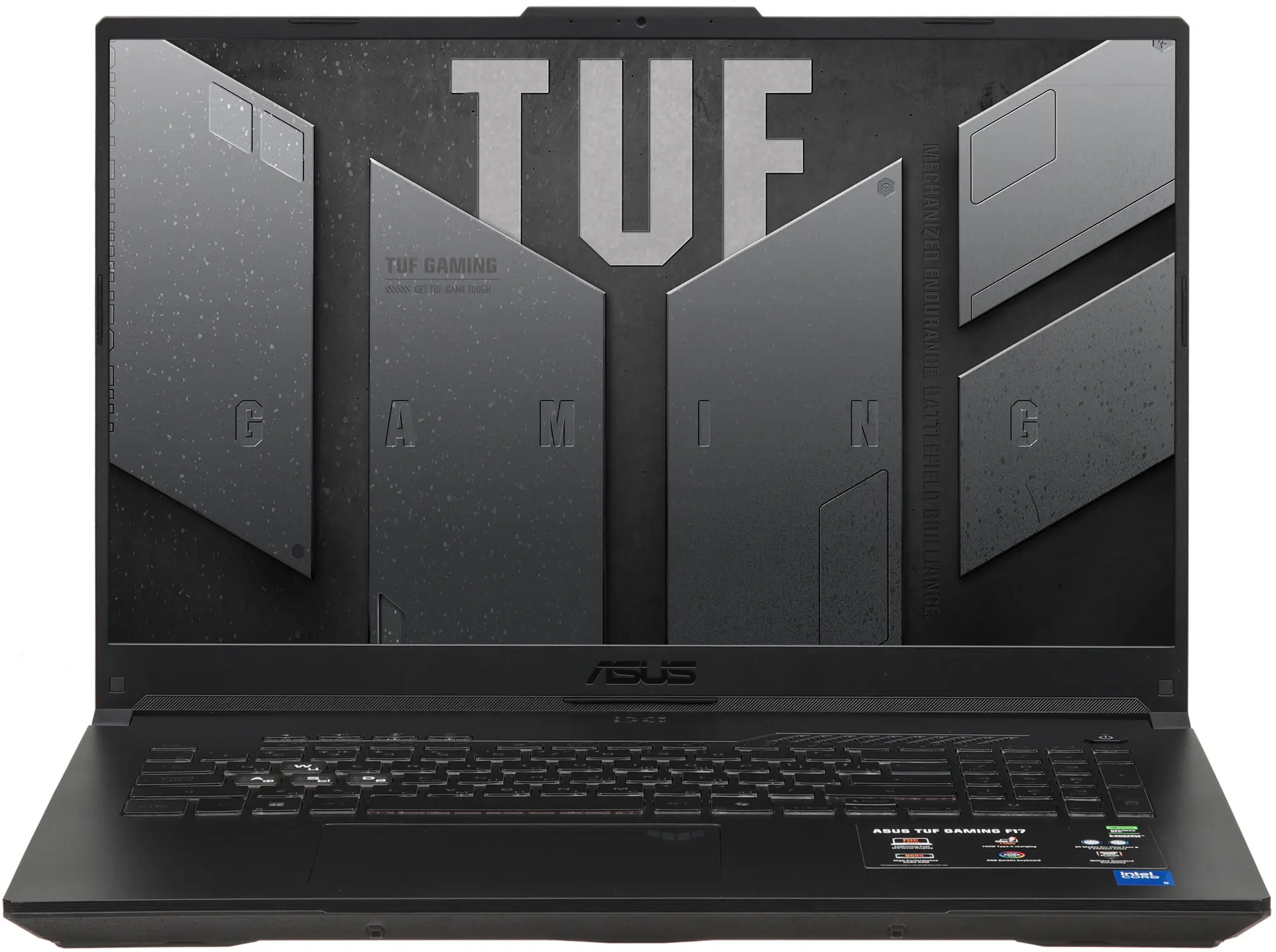 картинка Ноутбук ASUS TUF Gaming FX707VJB-HX098, 17.3'', IPS, FHD, Core 5 210H, 16ГБ, 512ГБ SSD, NVIDIA GeForce RTX 3050, DOS, Mecha Gray от магазина КомпьютерЦентр