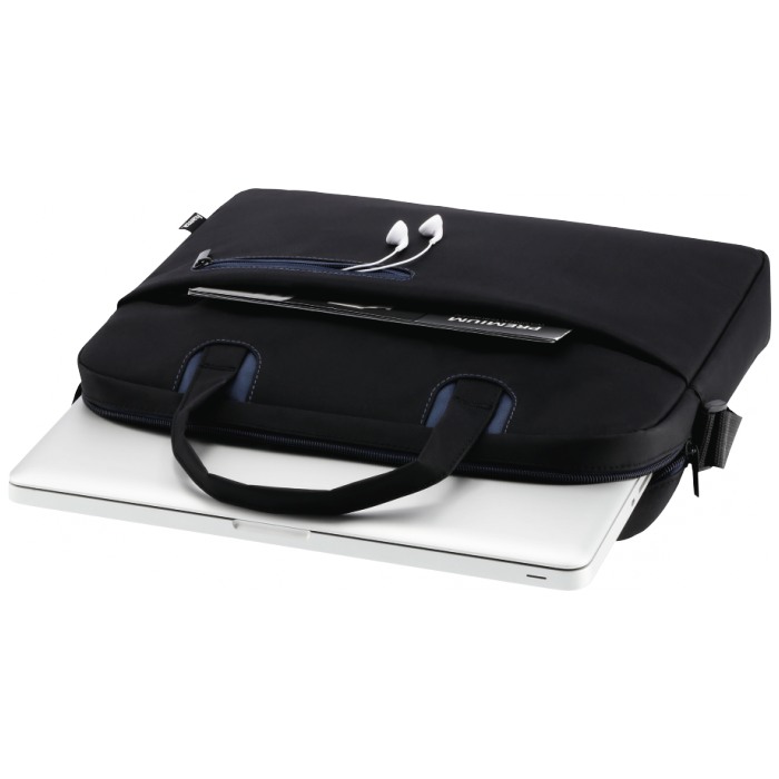 картинка Сумка HAMA Sydney 15.6'' Black/ Blue (101931) от магазина КомпьютерЦентр