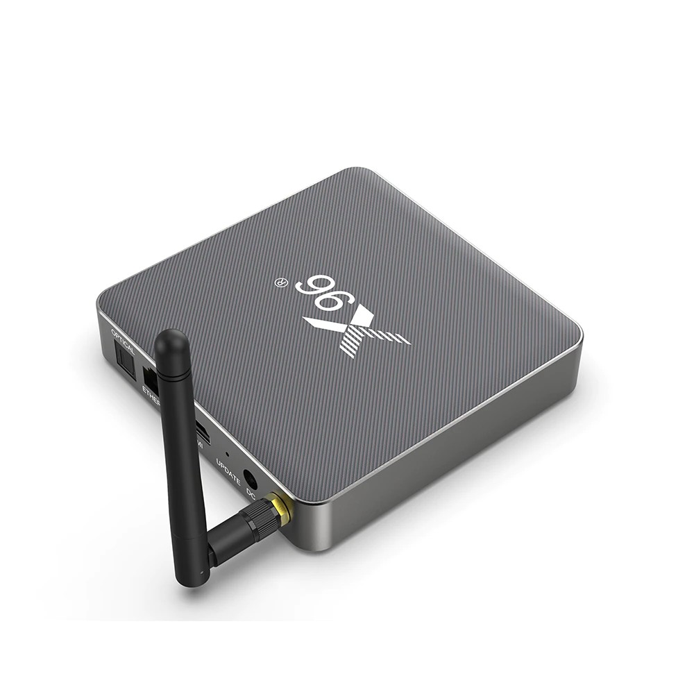 картинка Медиаплеер X96 X6 Android 11, 4 ГБ/ 32 ГБ, Wi-Fi, Bluetooth, черный от магазина КомпьютерЦентр