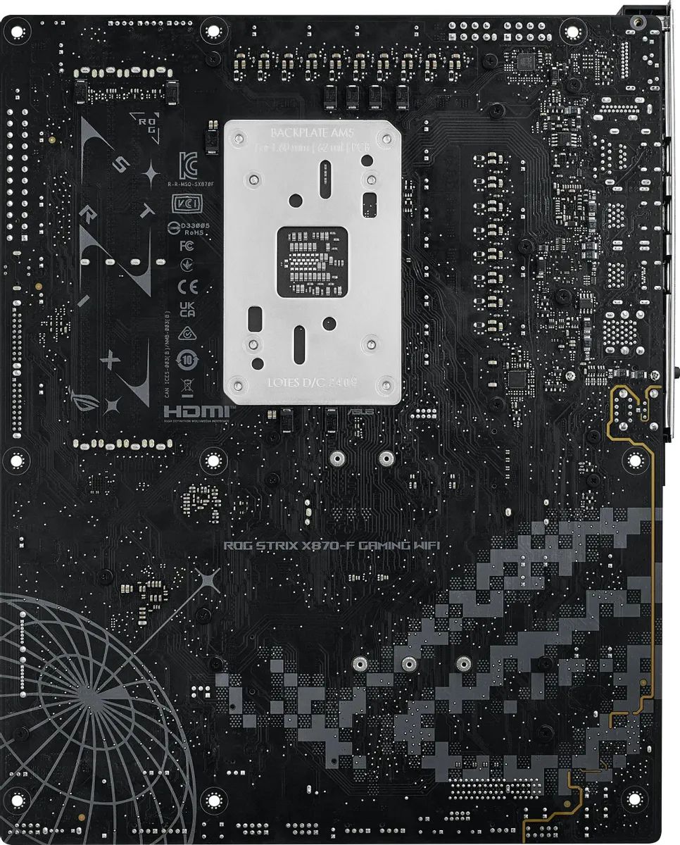 картинка Материнская плата ASUS ROG STRIX X870-F GAMING WIFI AM5, ATX от магазина КомпьютерЦентр