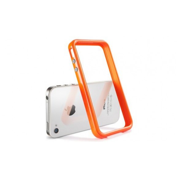 картинка Чехол SGP Case Neo Hybrid 2S Pastel Series Orang for iPhone 4/4S (SGP08364) от магазина КомпьютерЦентр