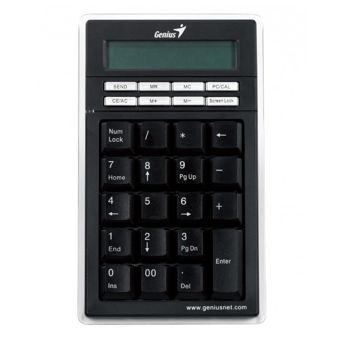 картинка Цифровая USB клавиатура Genius NumPad Pro Black (31310449100) от магазина КомпьютерЦентр