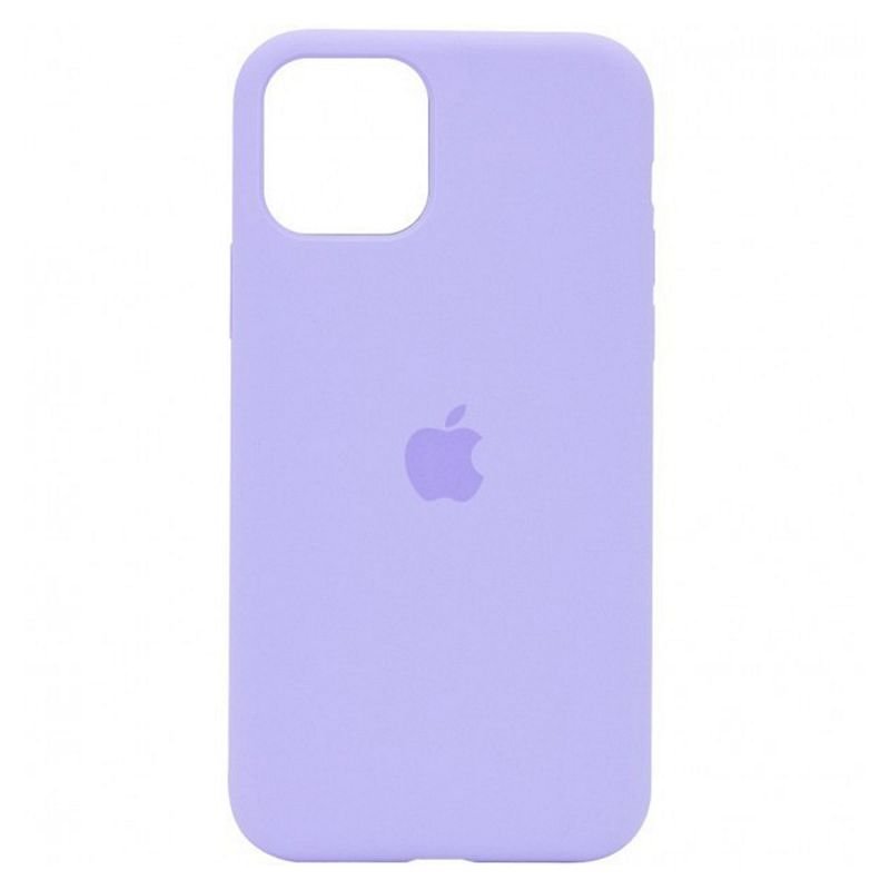 картинка Чехол Apple Silicone Case Simple for iPhone 12 Pro Max Лавандовый (Copy) от магазина КомпьютерЦентр