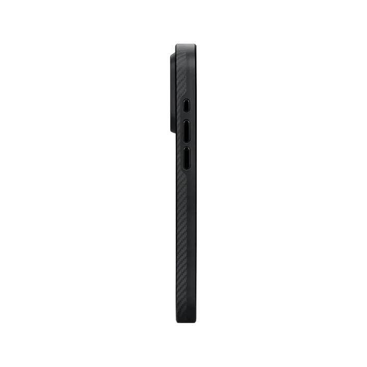 картинка Усиленный чехол PITAKA MagEZ Pro 4 для iPhone 15 Pro 6.1'', черный/ серый (Black/ Grey Twill) 1500D от магазина КомпьютерЦентр
