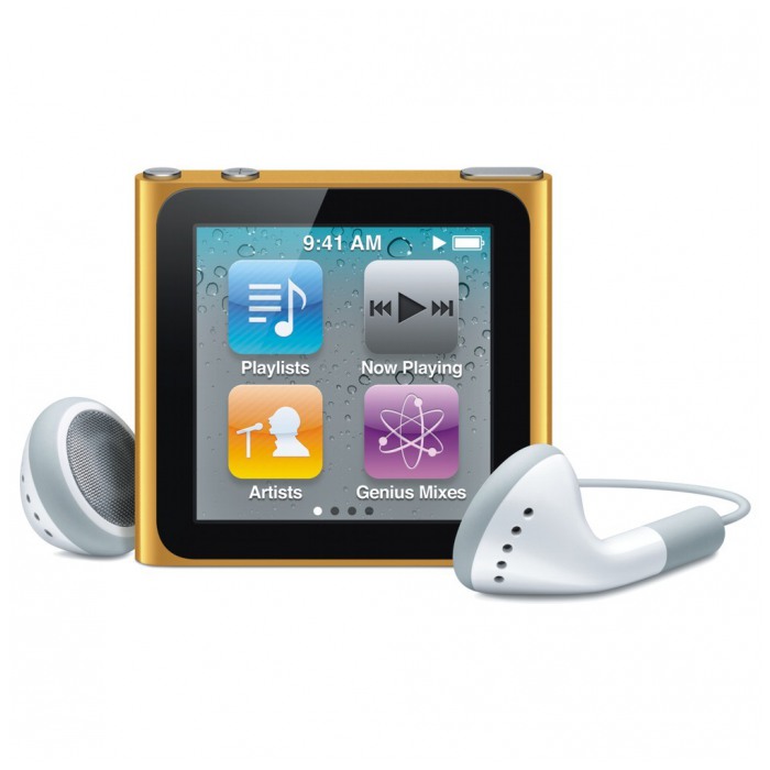 картинка Плеер MP3 Apple iPod nano 16Gb Orang (6Gen) (MC697) от магазина КомпьютерЦентр
