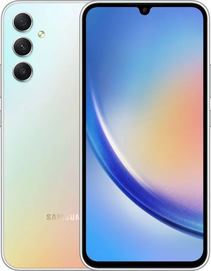 картинка Смартфон Samsung Galaxy A34 SM-A346 Silver 6.6'' 8Gb / 128Gb от магазина КомпьютерЦентр