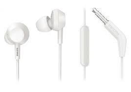 картинка Гарнитура Philips TAE4105WT/ 00 вкладыши, 1.2м White от магазина КомпьютерЦентр
