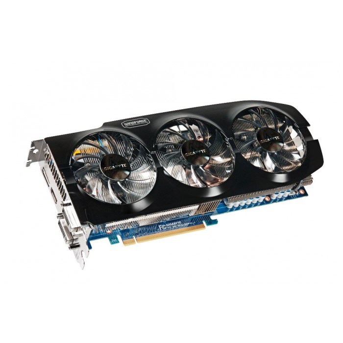 картинка Видеокарта Gigabyte GeForce GTX670 2Gb DDR5 (GV-N670OC-2GD) от магазина КомпьютерЦентр