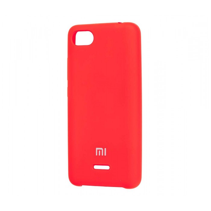 картинка Чехол Silicone Case for Xiaomi Redmi 6A Red от магазина КомпьютерЦентр