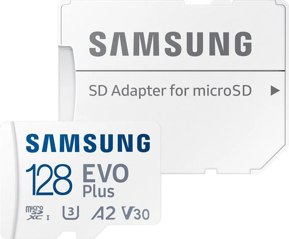 картинка Карта памяти 128Gb microSDXC Samsung EVO PLUS + SD adapter (MB-MC128KA/ APC) от магазина КомпьютерЦентр