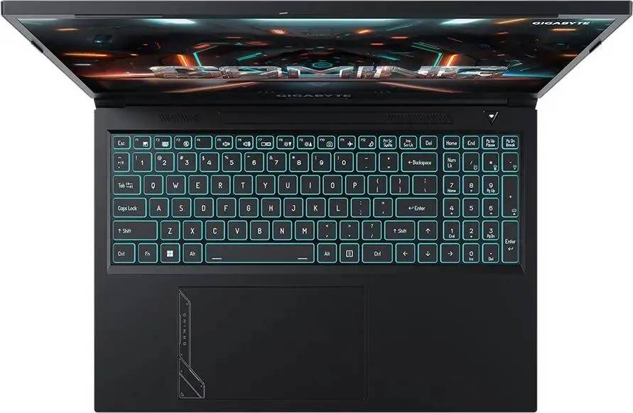 картинка Ноутбук GIGABYTE G6 MF (MF-G2KZ853SD) 16'' (1920x1200) IPS 165Hz/  Core i7-12650H/  16Gb DDR5/  SSD 512Gb / RTX4050 6Gb GDDR6 / Wi-Fi AX/  Bt 5.2/  DOS от магазина КомпьютерЦентр
