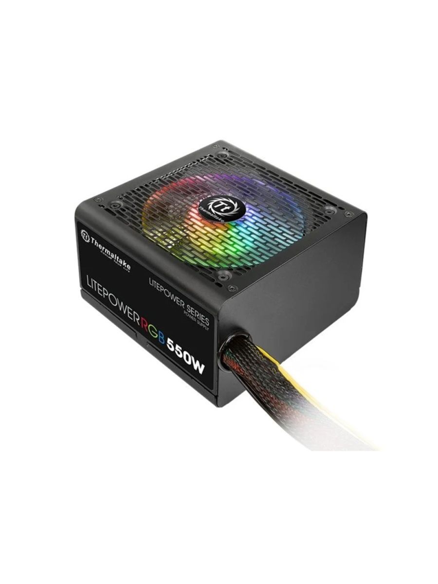 картинка Блок питания Thermaltake ATX 550W Litepower RGB 550 PS-LTP-0550NHSANE-1 от магазина КомпьютерЦентр