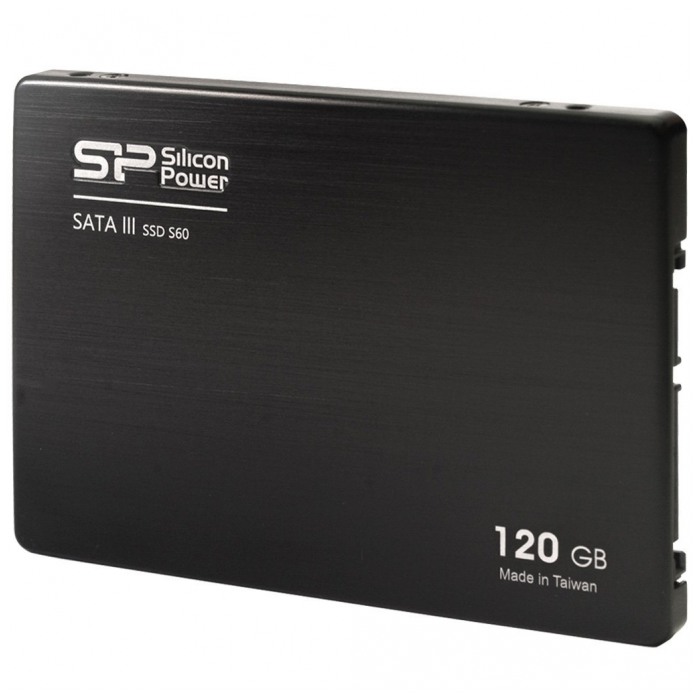 картинка SSD накопитель SiliconPower 120Gb 2.5″ Slim S60 SATAIII (SP120GBSS3S60S25) от магазина КомпьютерЦентр