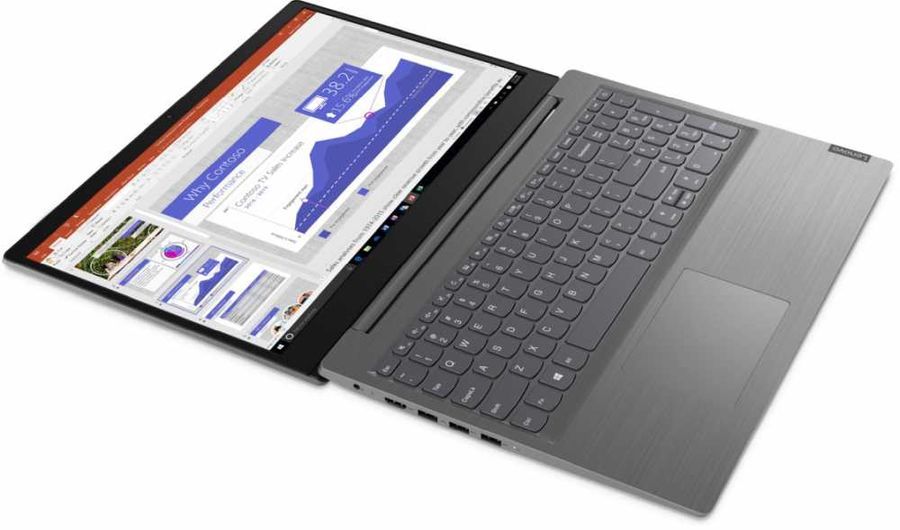 картинка Ноутбук Lenovo V15-IGL Gray (82C30027RU) от магазина КомпьютерЦентр