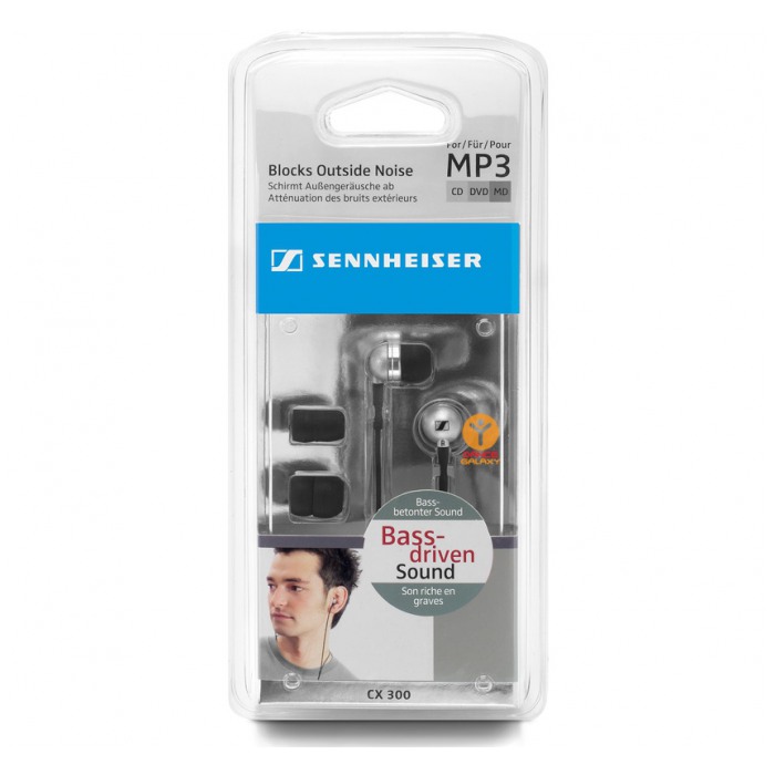 картинка Наушники Sennheiser СX 300 Silver (СX300 Silver) от магазина КомпьютерЦентр