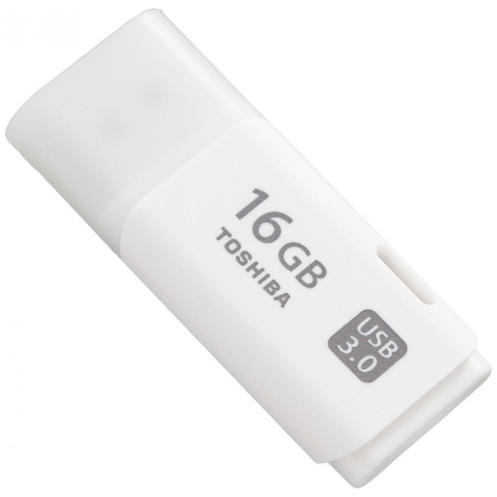 картинка Флешка USB Toshiba 16Gb USB 3.0 Suzaku U303 White (THNU303W0160E4) от магазина КомпьютерЦентр