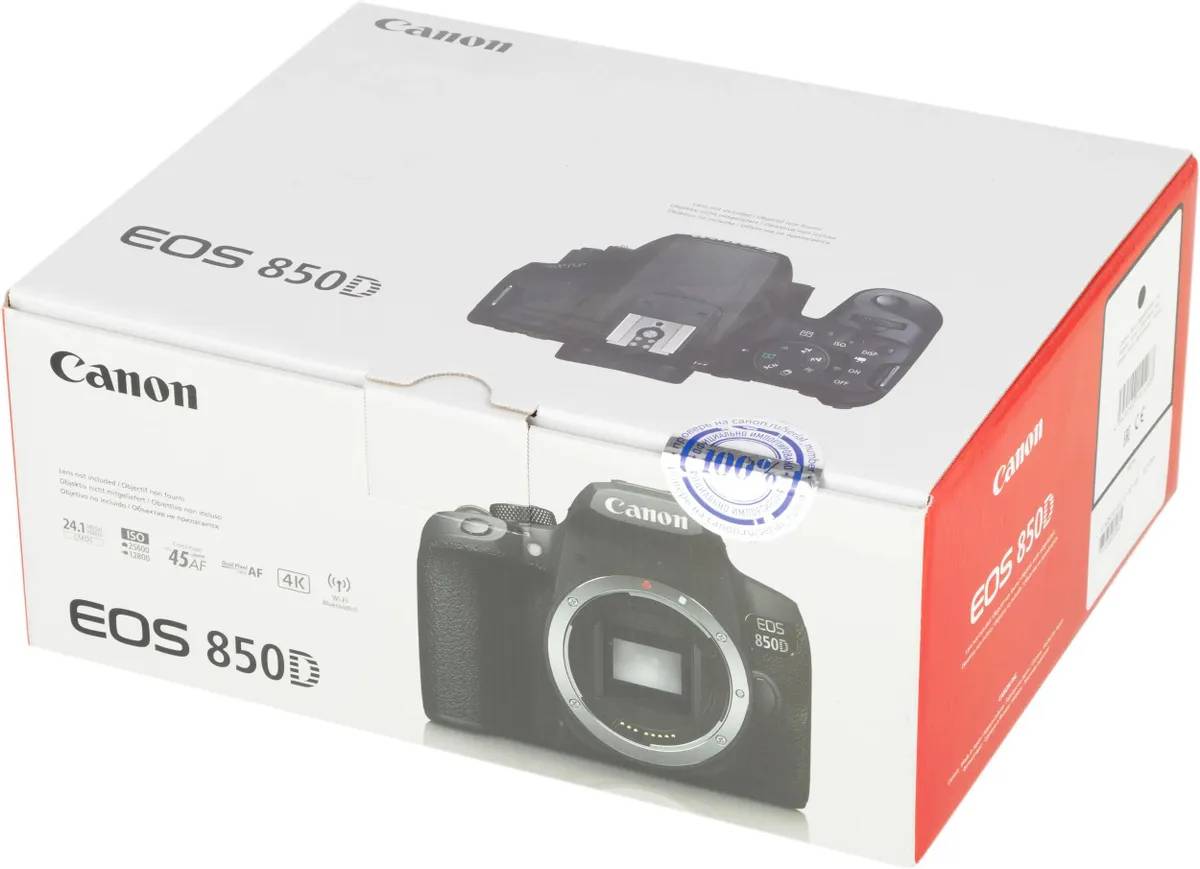 картинка Зеркальная камера Canon EOS 850D Body Black от магазина КомпьютерЦентр