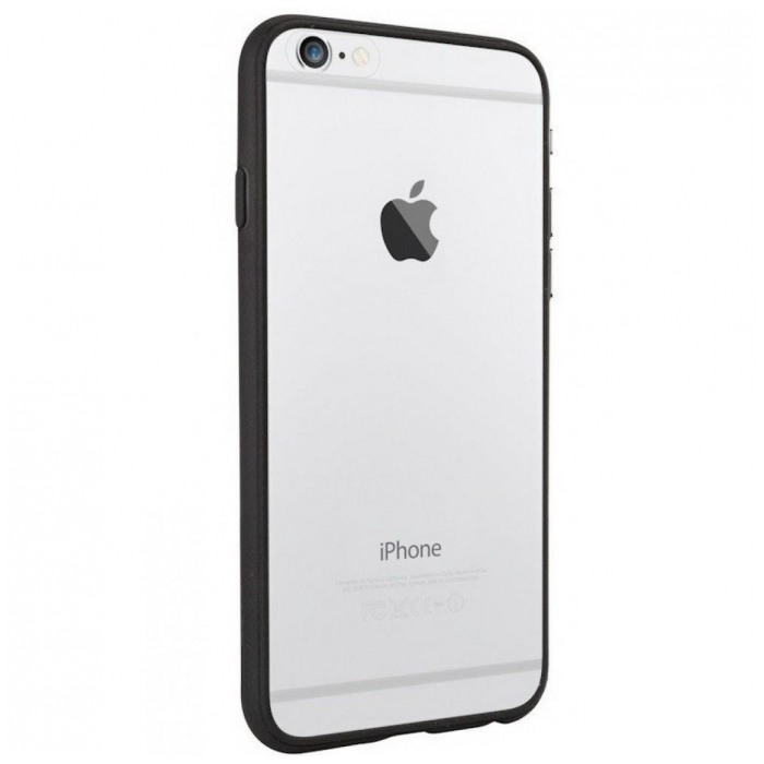 картинка Чехол Ozaki O!Coat 0.3 + Bumper for iPhone 6 Black (OC560BK) от магазина КомпьютерЦентр
