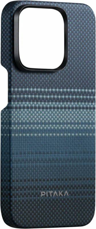 картинка Чехол PITAKA Fusion Weaving MagEZ Case 5 для iPhone 15 Pro 6.1'' принт восход луны (Moonrise) от магазина КомпьютерЦентр
