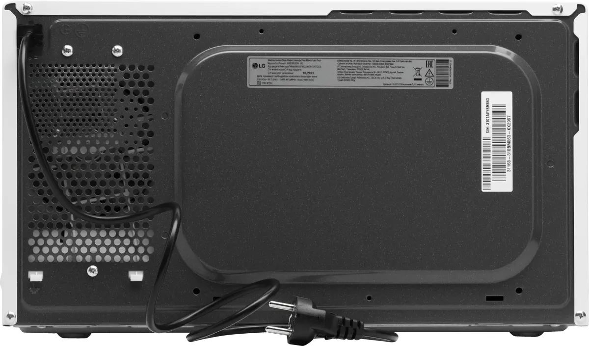 картинка Микроволновая печь LG MW23R35GIH белый 23л 1000 Вт сенсор от магазина КомпьютерЦентр