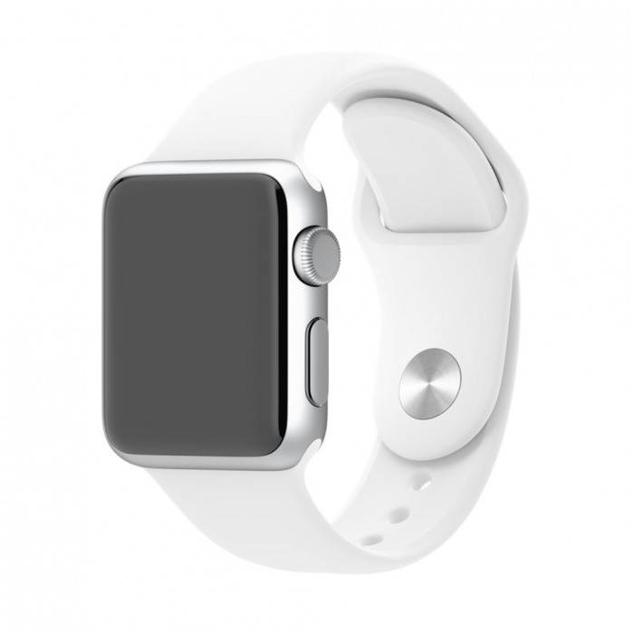 картинка Ремешок Apple Sport Band for Apple Watch 38/ 40mm ''S'' White от магазина КомпьютерЦентр
