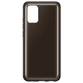 картинка Чехол Samsung для Samsung Galaxy A02s Soft Clear Cover черный (EF-QA025TBEGRU) от магазина КомпьютерЦентр