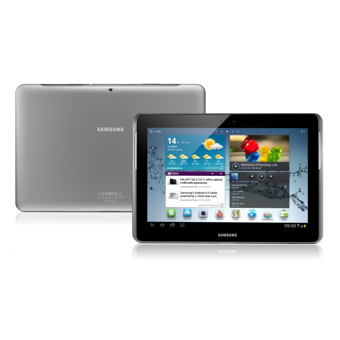 картинка Планшетный ПК Samsung Galaxy Tab 2 10'' 16Gb GT-P5110 Titanium Grey от магазина КомпьютерЦентр
