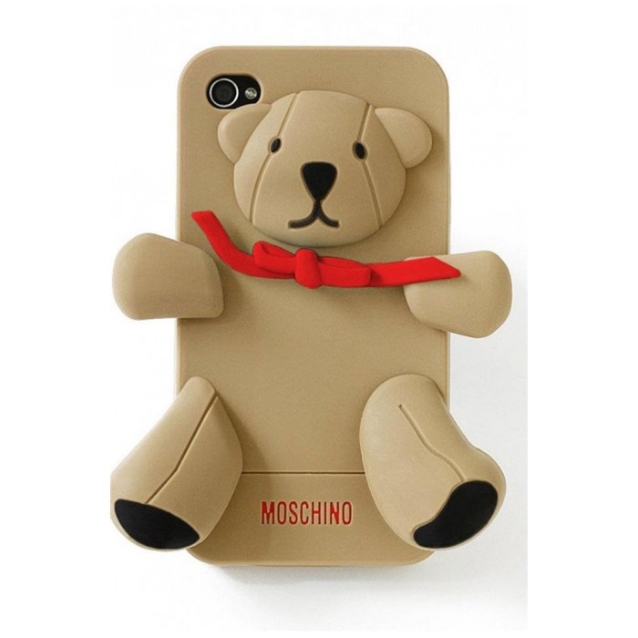 картинка Чехол Moschino Gennarino Teddy Bear Brown for iPhone 5s от магазина КомпьютерЦентр