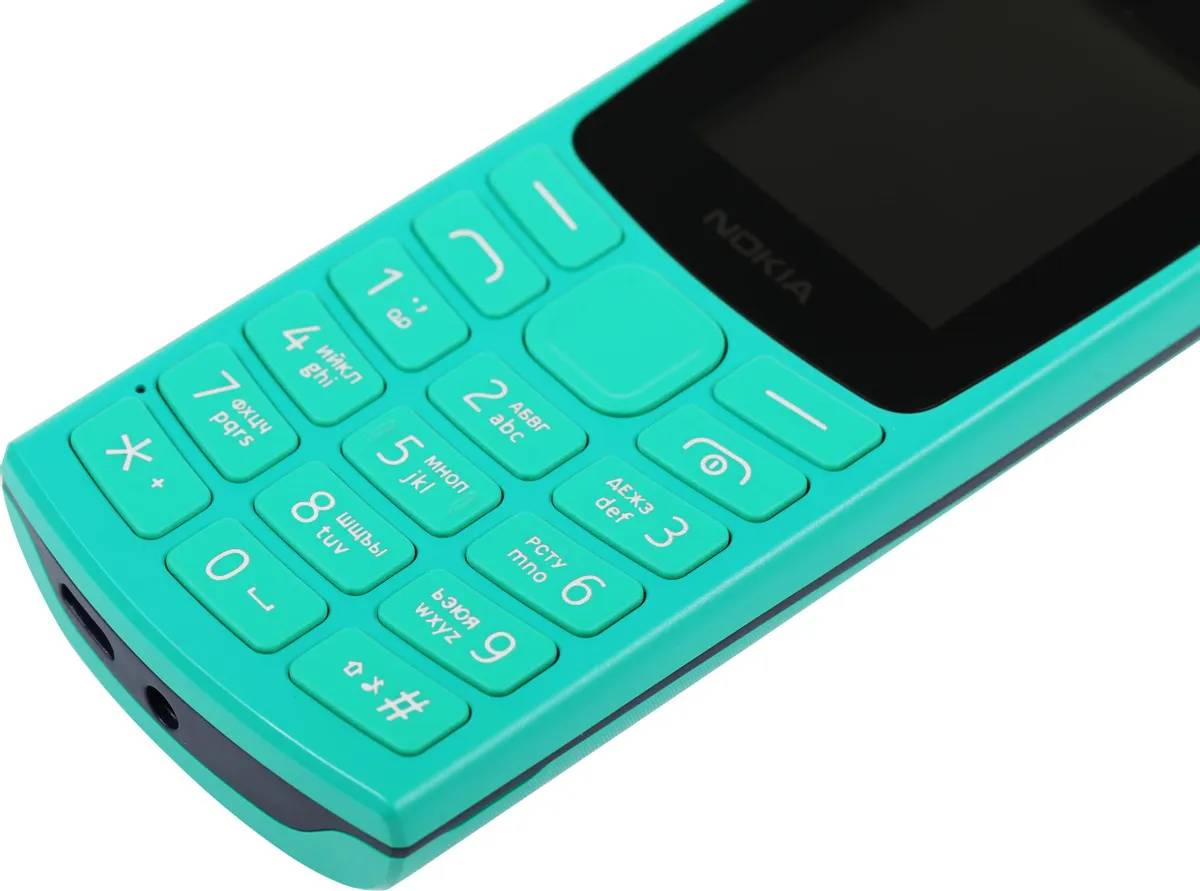картинка Телефон мобильный Nokia 106 (TA-1564) DS EAC зеленый от магазина КомпьютерЦентр