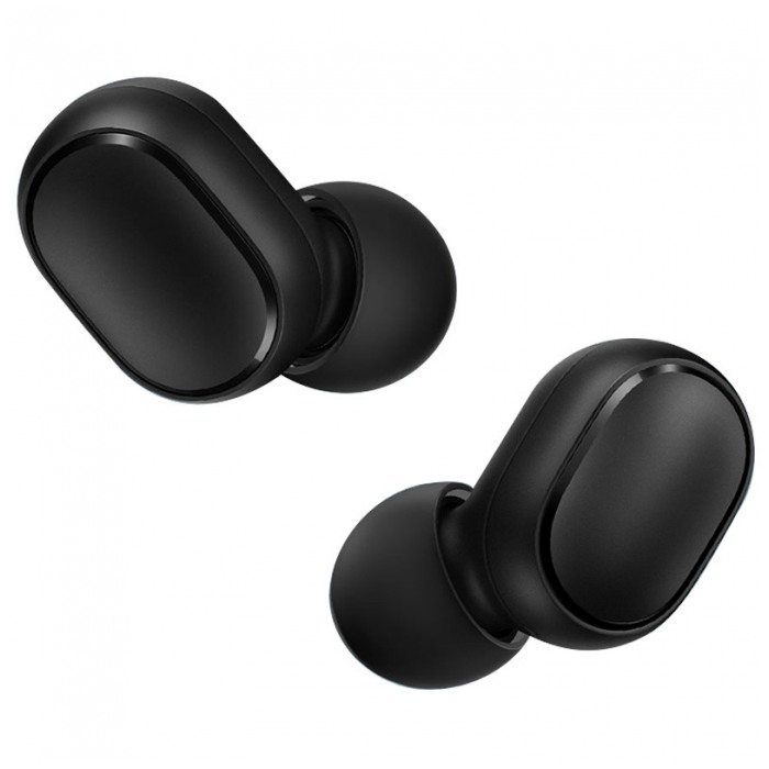 картинка Bluetooth-гарнитура Xiaomi Mi AirDots Black (ZBW4467CN) от магазина КомпьютерЦентр