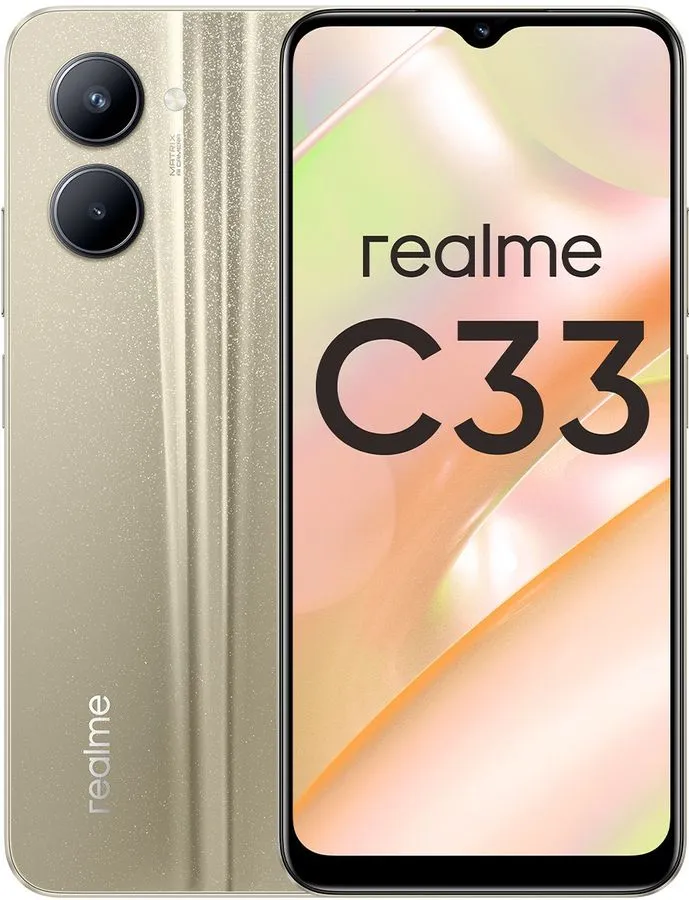 картинка Смартфон Realme C33 Gold 6.5'' от магазина КомпьютерЦентр