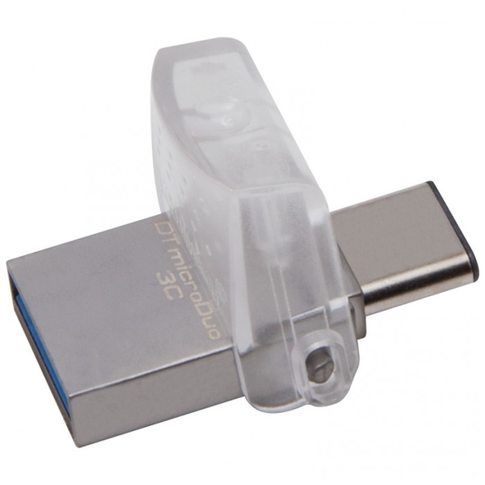 картинка Флешка USB Kingston 64Gb DT MicroDuo 3C, Type-C, USB 3.0 (DTDUO3C/64GB) от магазина КомпьютерЦентр