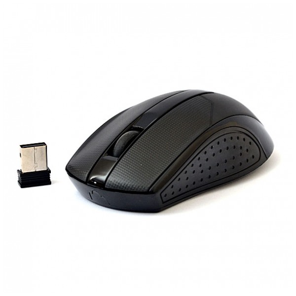 картинка Мышка DeTech DE-7077W Wireless Black от магазина КомпьютерЦентр