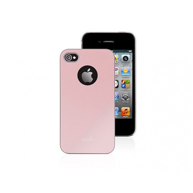 картинка Чехол Moshi iGlaze 4 Champagne Pink for iPhone 4/4S (99MO036301) от магазина КомпьютерЦентр