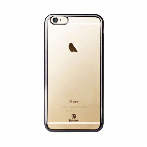 картинка Чехол Baseus Shining Case for iPhone 6 Plus/ 6S Plus Transparent Black от магазина КомпьютерЦентр