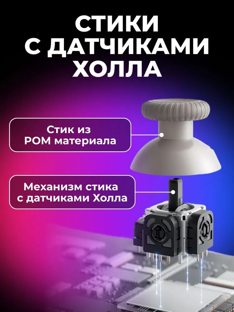 картинка Беспроводной геймпад Flydigi Dune Fox, серый (GPCM10209) от магазина КомпьютерЦентр