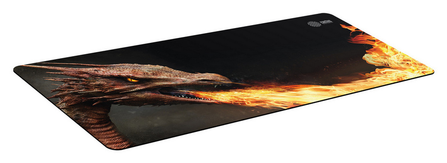 картинка Коврик для мышки Cactus Fire Dragon 900x400x3мм (CS-MP-PRO06XXL) от магазина КомпьютерЦентр