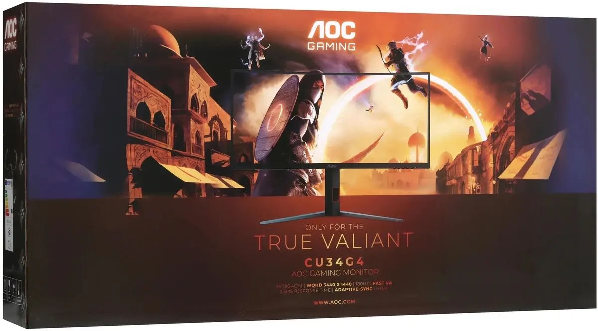картинка Монитор 34'' AOC CU34G4 Curved от магазина КомпьютерЦентр