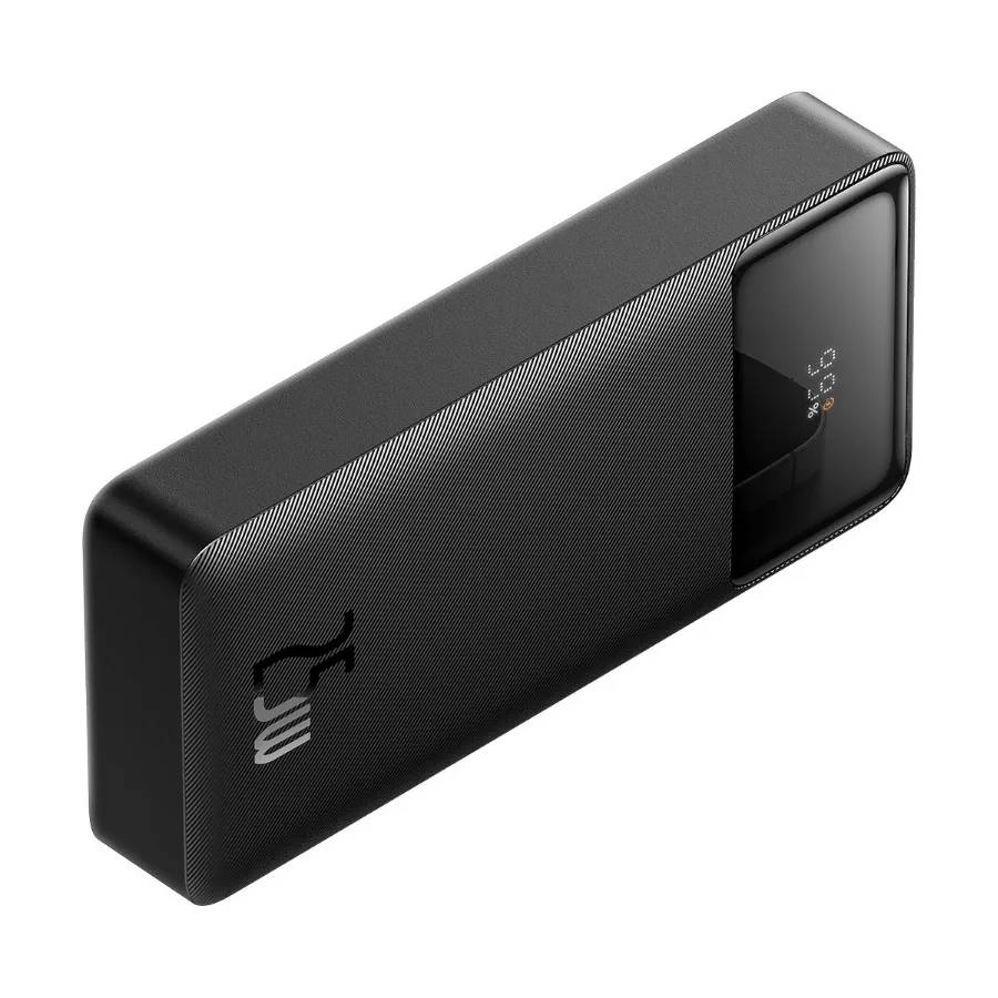 картинка Внешний аккумулятор Baseus Bipow Digital Display Fast Charge 20000mAh 25W Black (cable Type-C to Type-C) от магазина КомпьютерЦентр