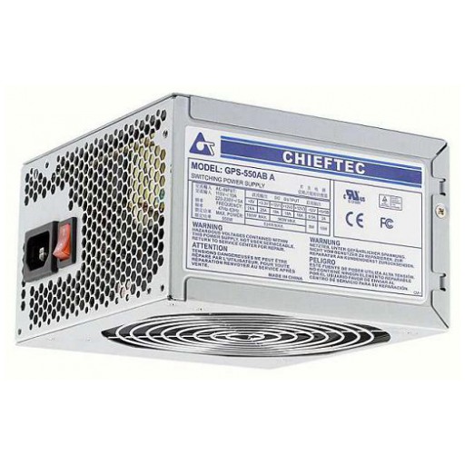 картинка Блок питания Chieftec 550W 12sm fan (GPS-550-A) от магазина КомпьютерЦентр