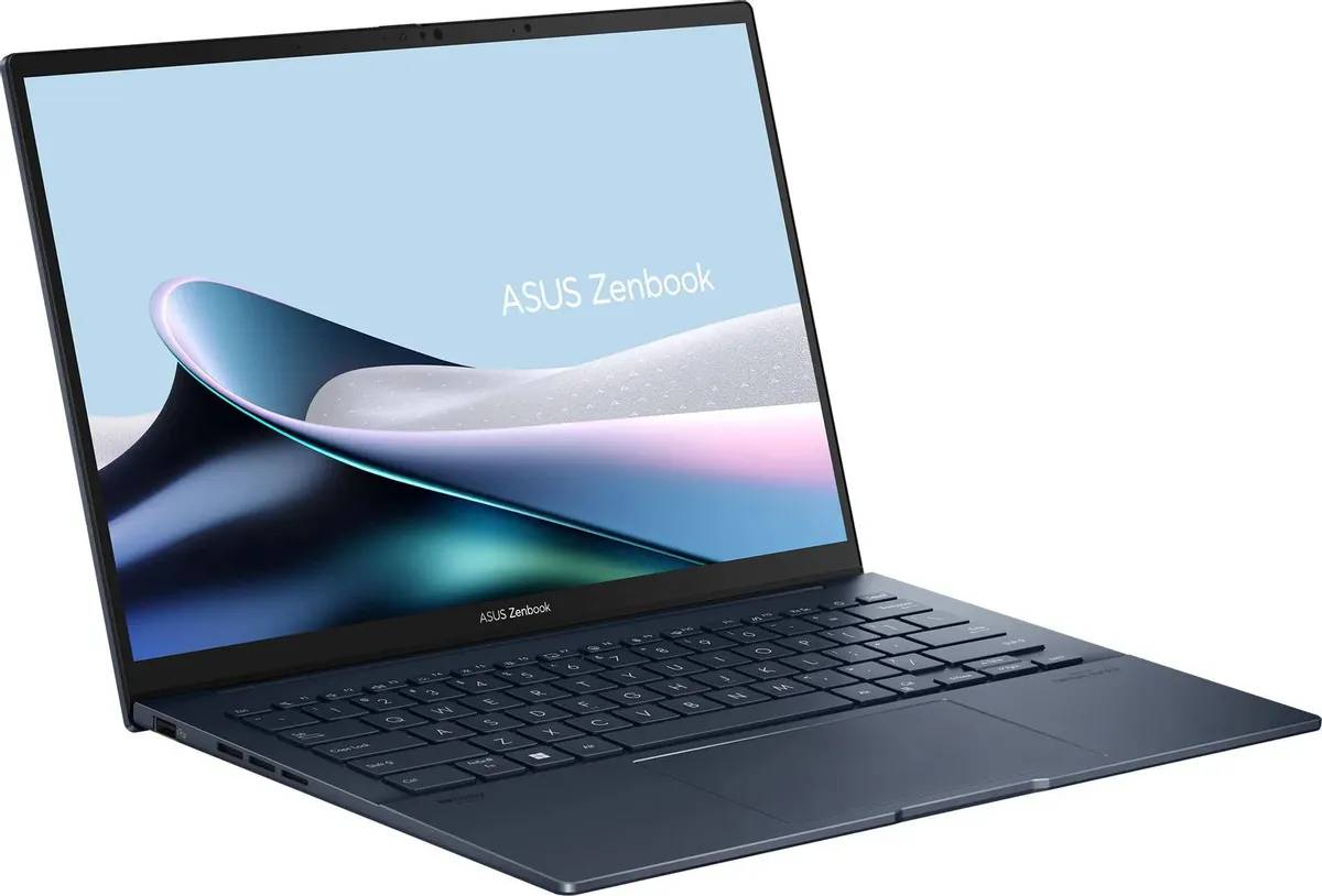 картинка Ноутбук ASUS Zenbook (UX3405MA-QD489) 14'' OLED (1920x1200)/  Intel Core Ultra 5 125H/  16 ГБ/  SSD 1TB/  Intel Arc Graphics/  NoOS темно-синий от магазина КомпьютерЦентр
