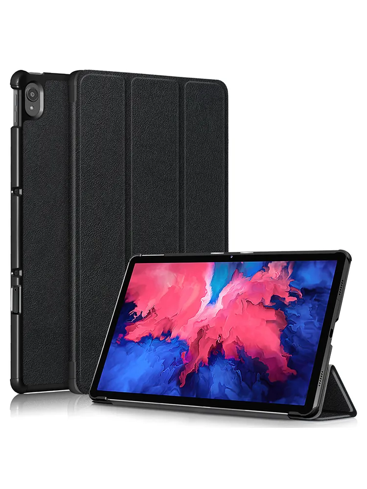 картинка Чехол для планшета Lenovo Tab P11 (11'') (TB-J606F), Lenovo Tab P11 Plus черный с магнитом от магазина КомпьютерЦентр