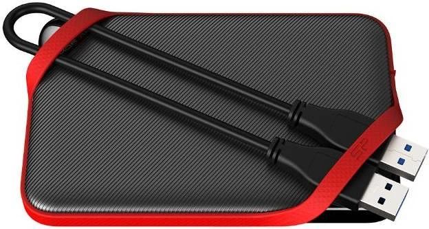 картинка HDD внешний 1Tb SiliconPower 2.5''; Armor A62S; USB3.1, Black/ Red (SP010TBPHD62SS3K) от магазина КомпьютерЦентр