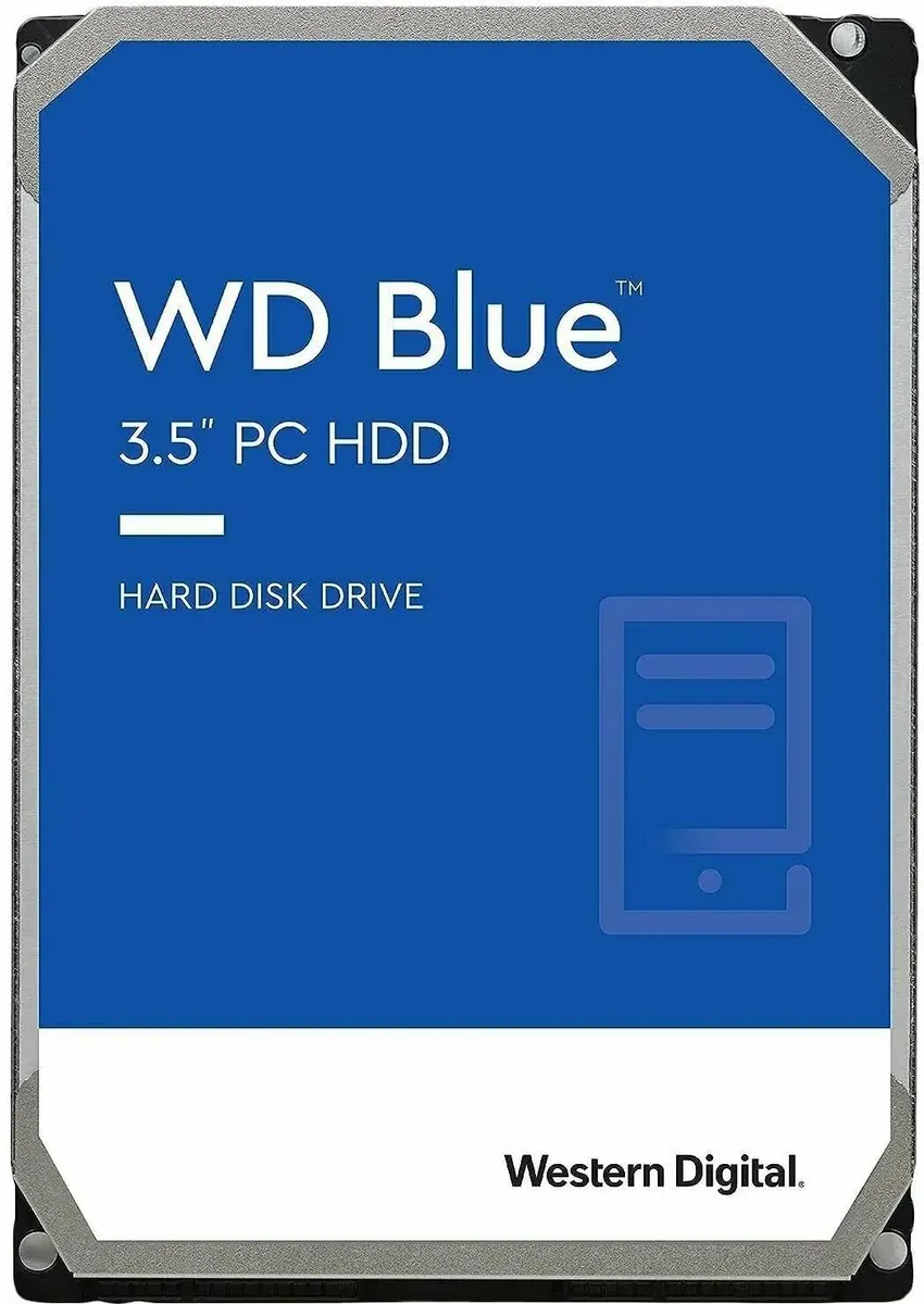 картинка HDD 2,0TB Western Digital 3.5'' SATAIII; 5400rpm; 64Mb Cache; Desktop Blue; WD20EARZ от магазина КомпьютерЦентр