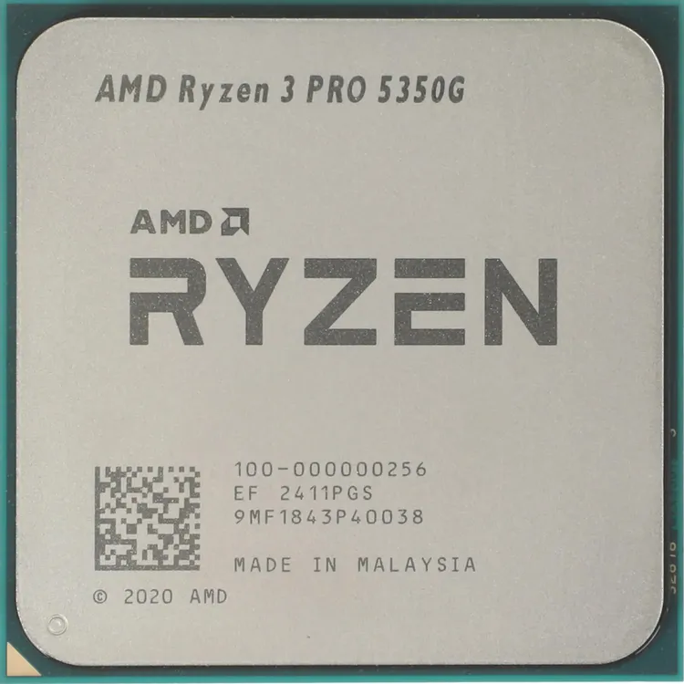 картинка Процессор AMD Ryzen 3 PRO 5350G, AM4, 4GHz, AMD Radeon, OEM (100-000000256) от магазина КомпьютерЦентр