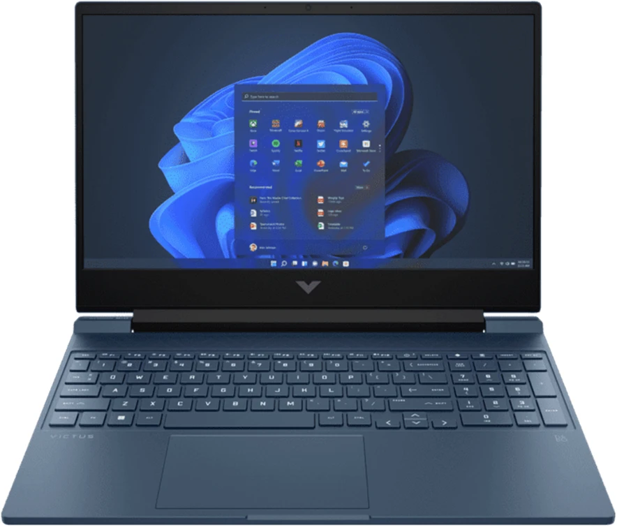 картинка Ноутбук HP Victus 15-fb3120ax 15.6'' FHD/  AMD RYZEN 7 7445HS /  16Gb/  SSD 512Gb/  RTX3050 6Gb/  W11HML/  Blue (BT6E1PA) от магазина КомпьютерЦентр